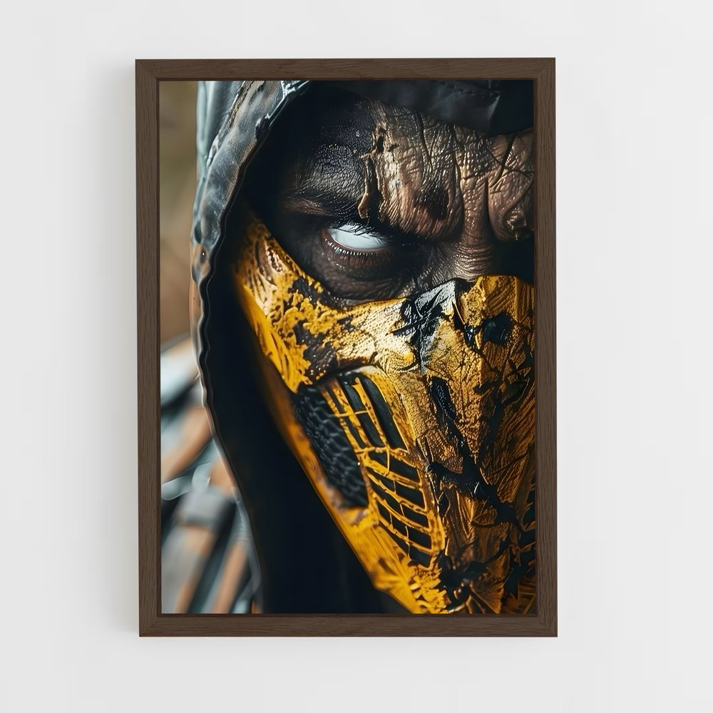 Poster Scorpion en Fureur – affiche Mortal kombat (vue 5)